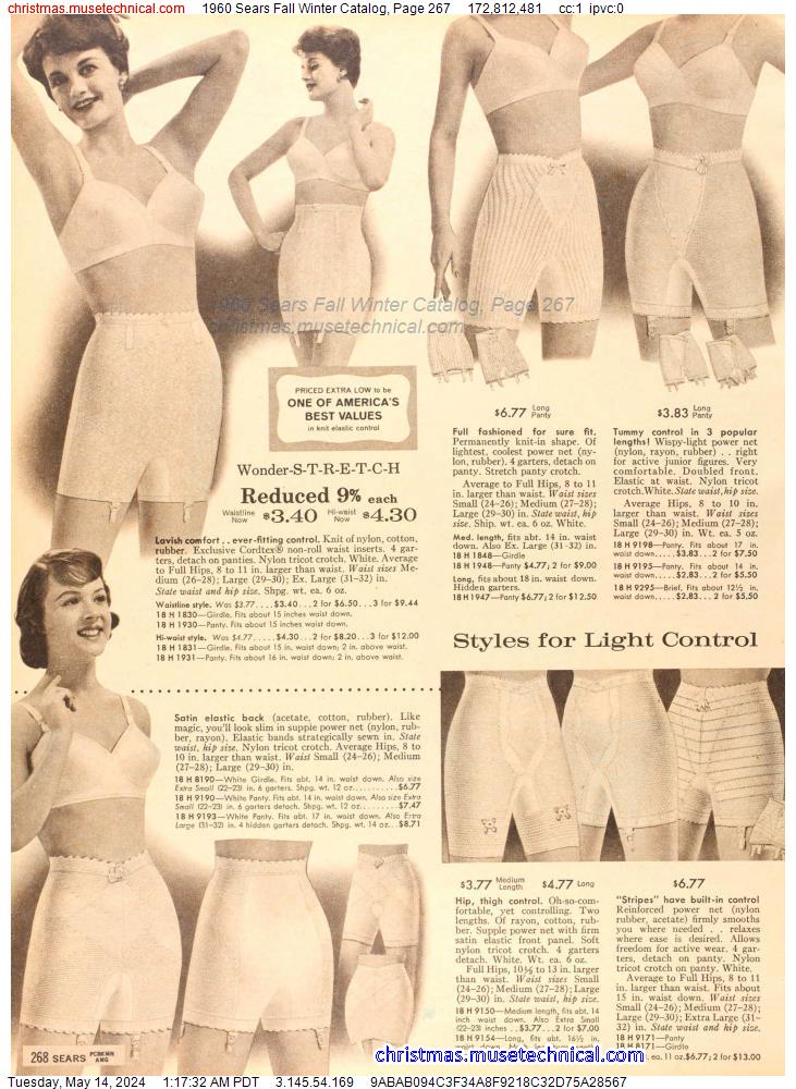 1960 Sears Fall Winter Catalog, Page 267