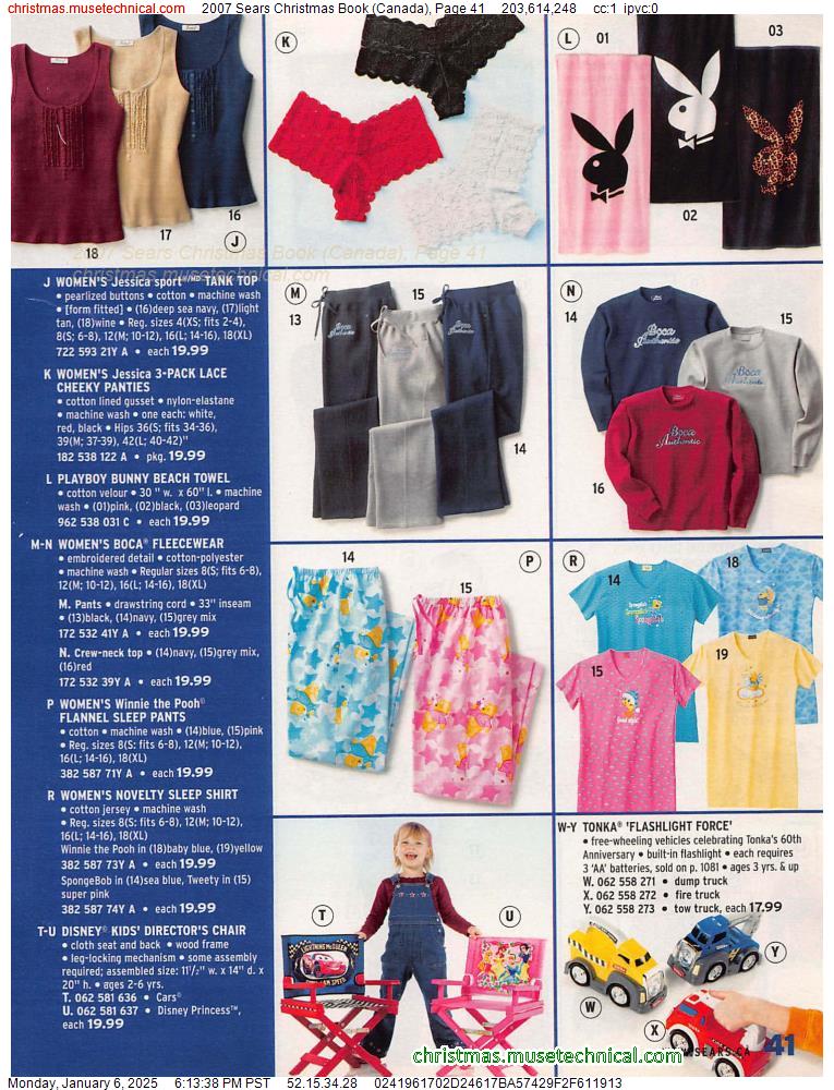 2007 Sears Christmas Book (Canada), Page 41