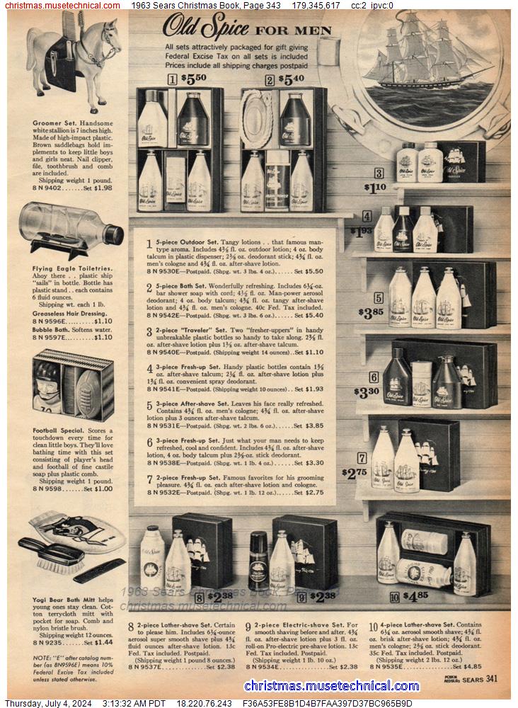 1963 Sears Christmas Book, Page 343