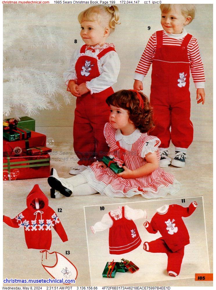 1985 Sears Christmas Book, Page 199