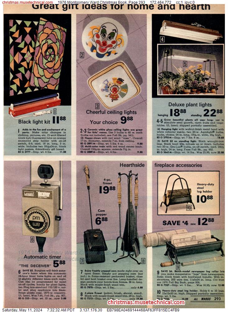 1976 Montgomery Ward Christmas Book, Page 293