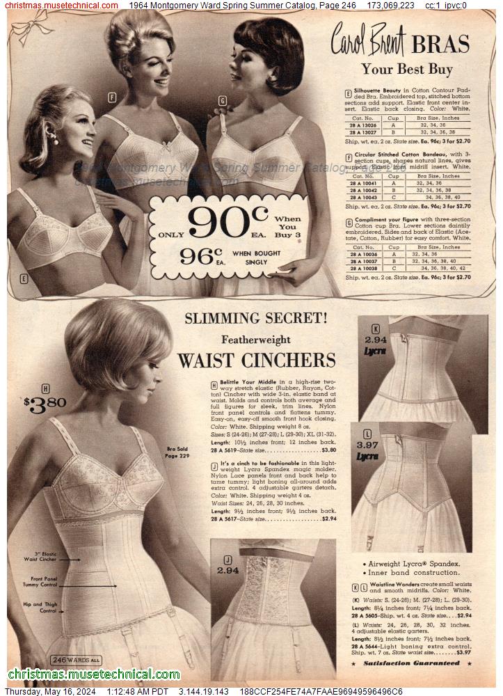 1964 Montgomery Ward Spring Summer Catalog, Page 246