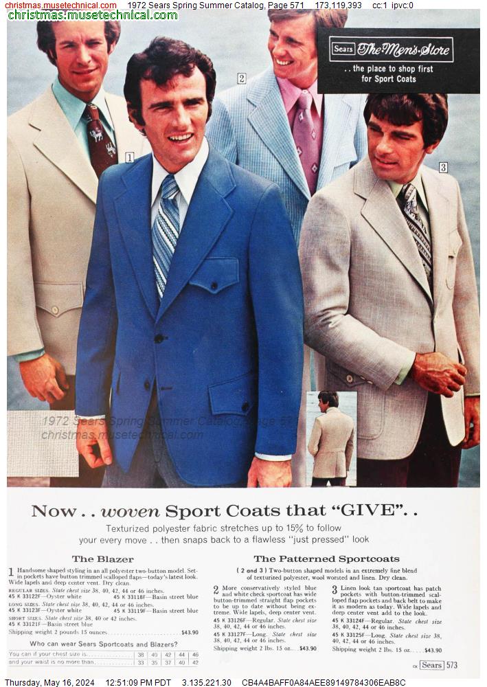 1972 Sears Spring Summer Catalog, Page 571