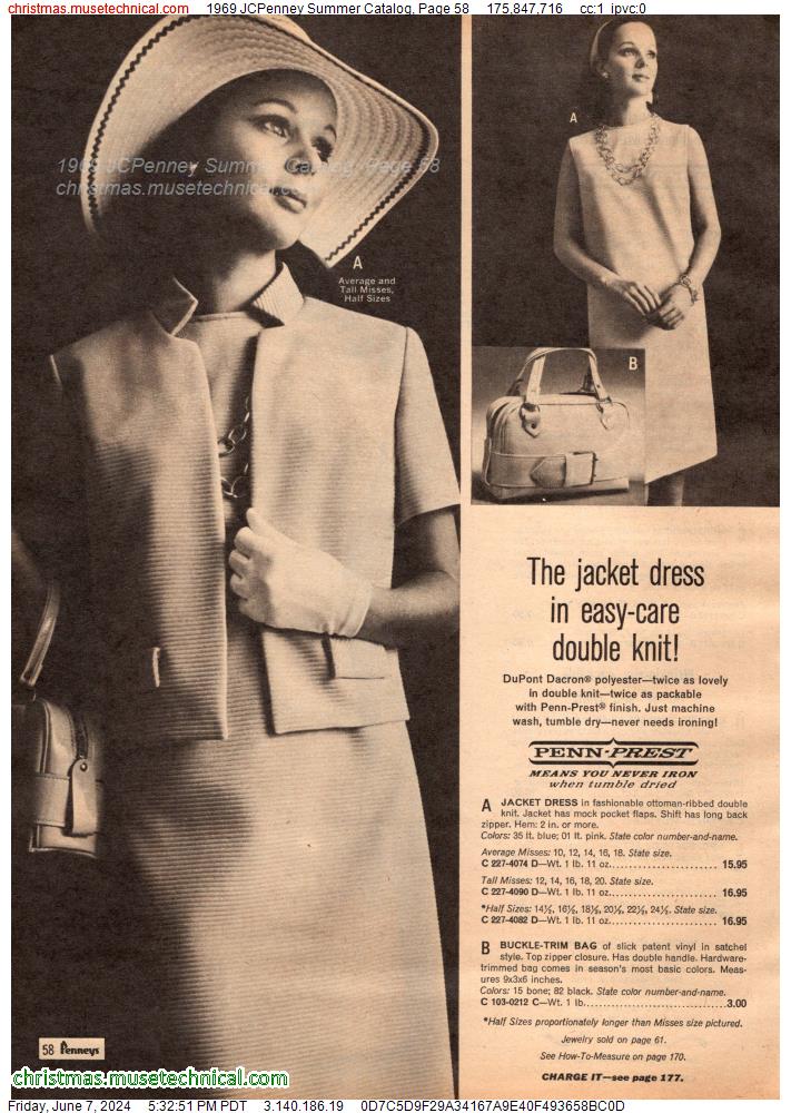 1969 JCPenney Summer Catalog, Page 58