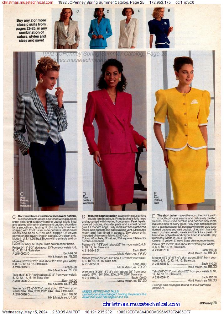 1992 JCPenney Spring Summer Catalog, Page 25