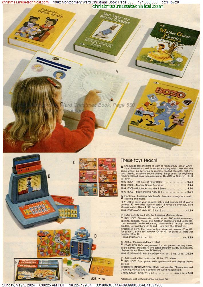 1982 Montgomery Ward Christmas Book, Page 530