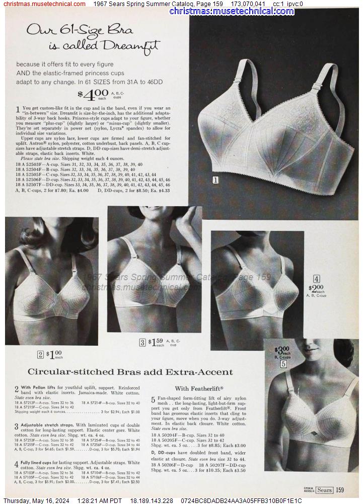1967 Sears Spring Summer Catalog, Page 159