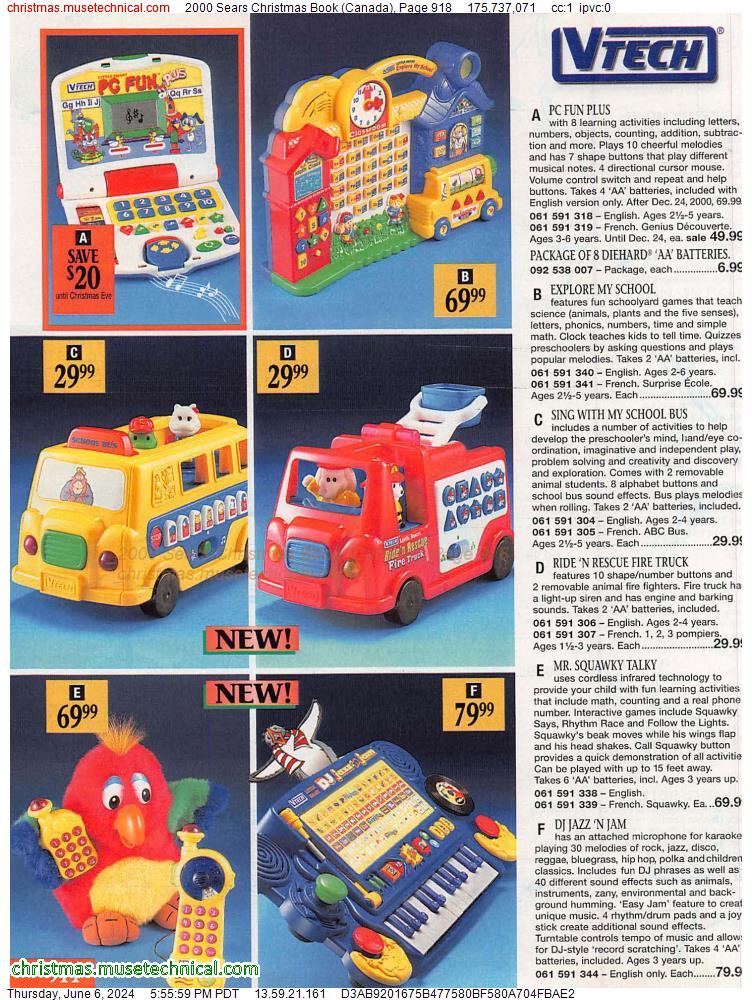 2000 Sears Christmas Book (Canada), Page 918