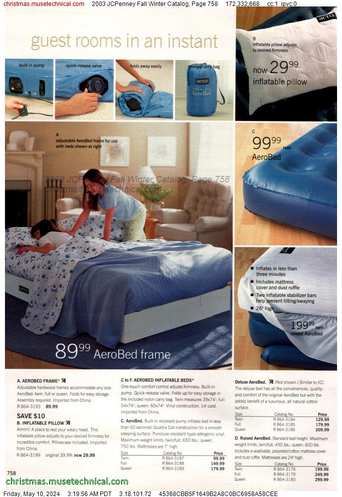2003 JCPenney Fall Winter Catalog, Page 758