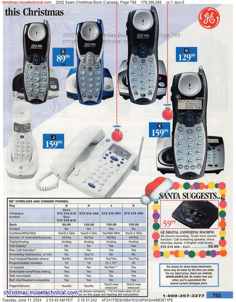 2002 Sears Christmas Book (Canada), Page 789