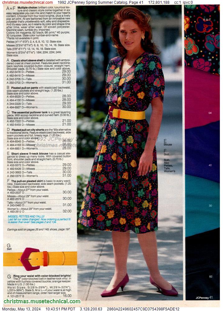 1992 JCPenney Spring Summer Catalog, Page 41
