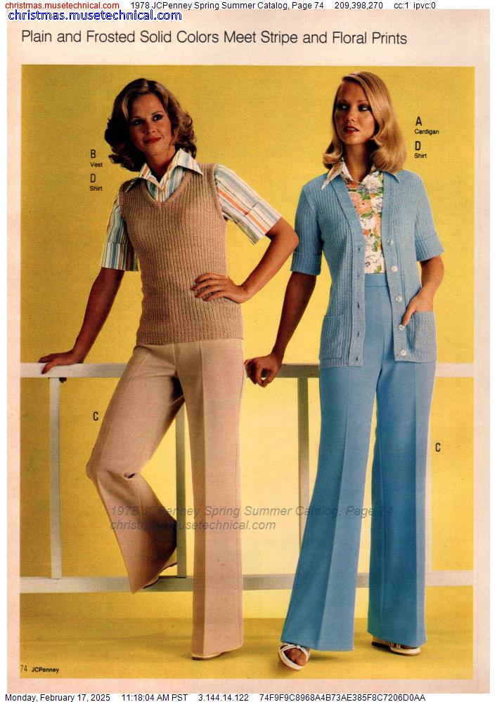 1978 JCPenney Spring Summer Catalog, Page 74