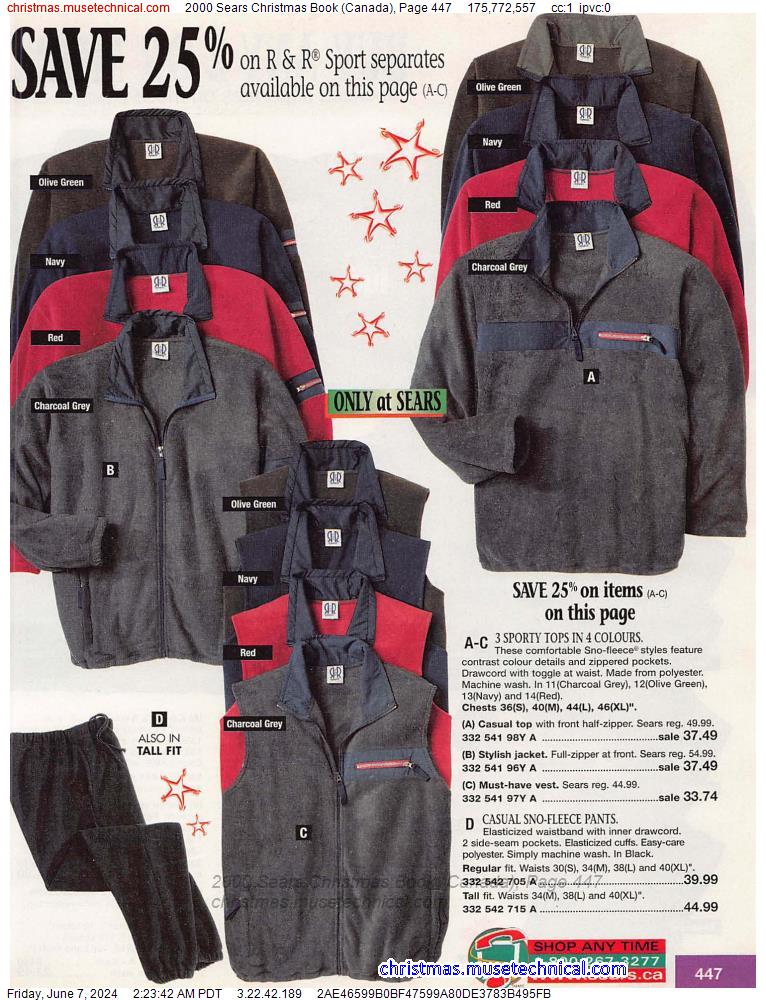 2000 Sears Christmas Book (Canada), Page 447