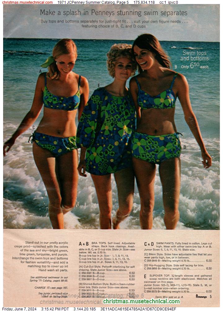 1971 JCPenney Summer Catalog, Page 5