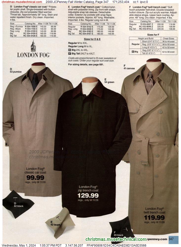 2000 JCPenney Fall Winter Catalog, Page 347