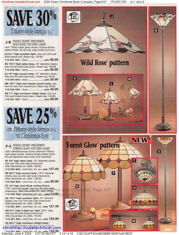 2000 Sears Christmas Book (Canada), Page 647
