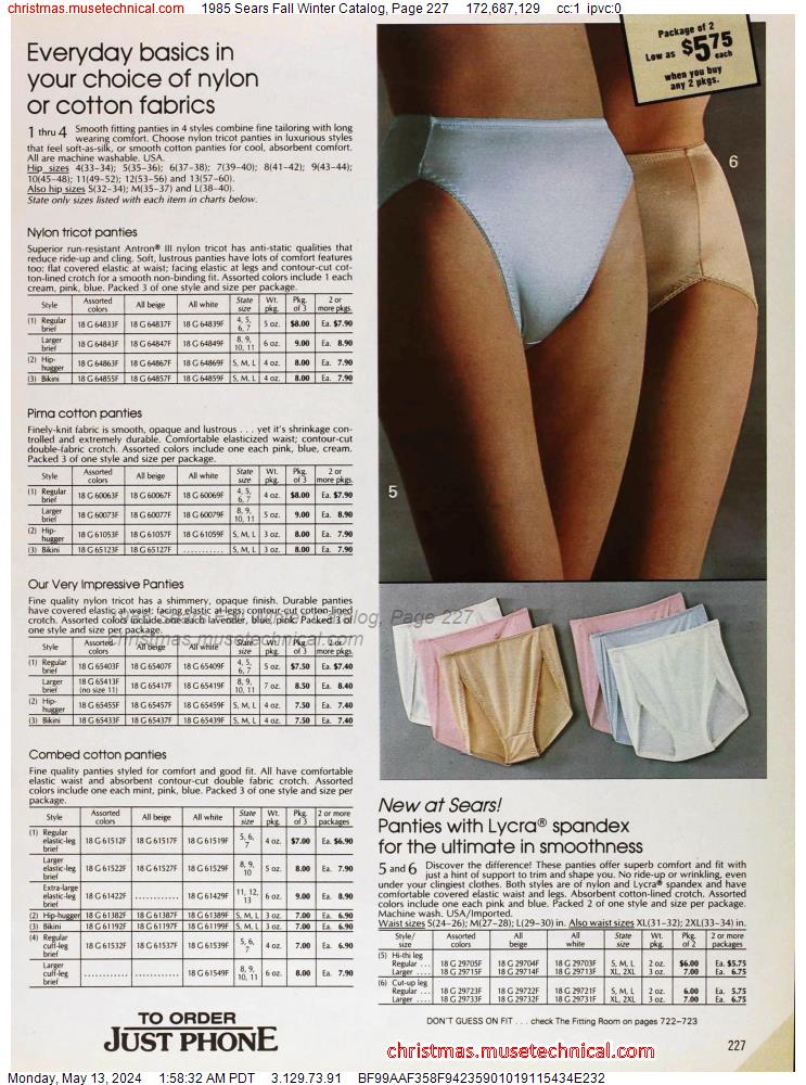 1985 Sears Fall Winter Catalog, Page 227