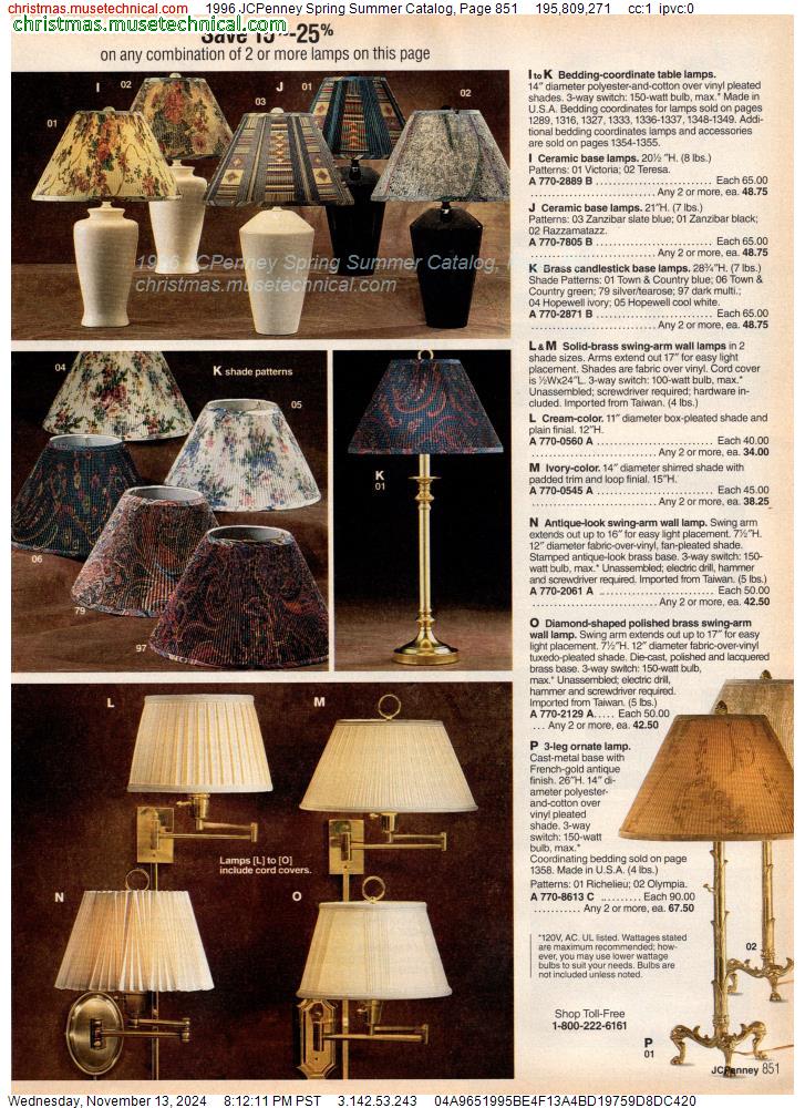 1996 JCPenney Spring Summer Catalog, Page 851