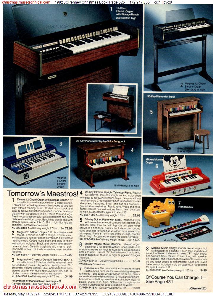 1982 JCPenney Christmas Book, Page 525