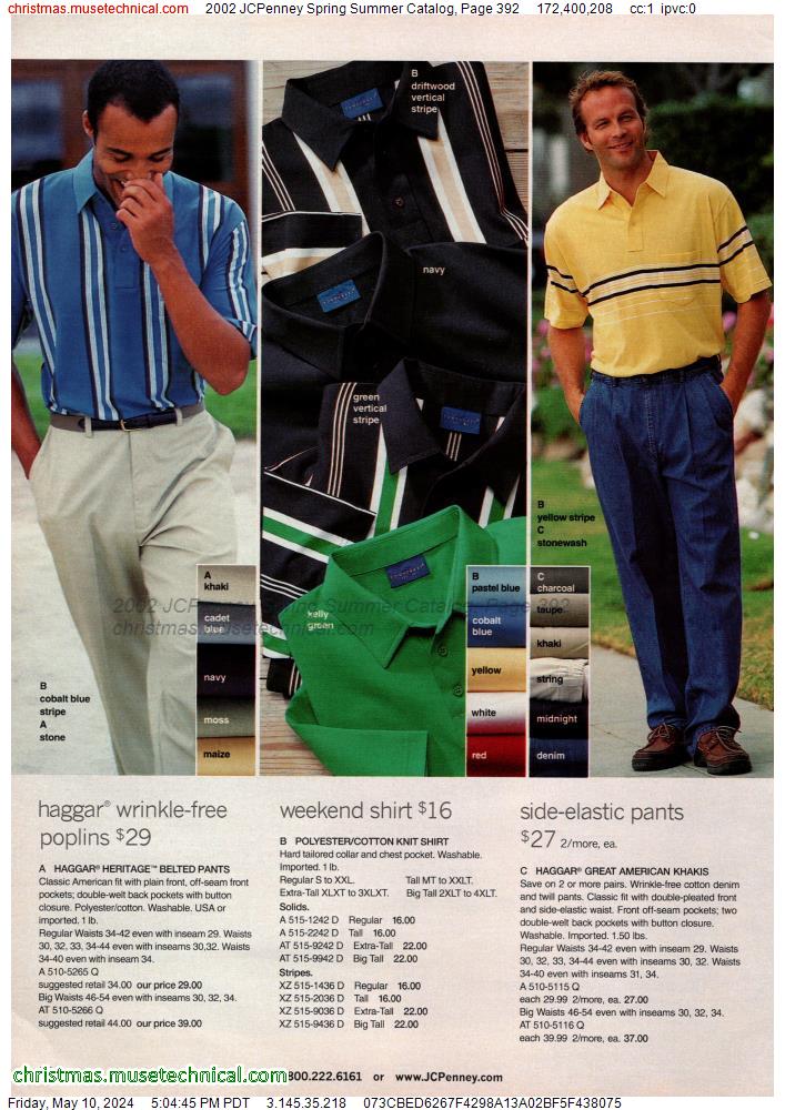 2002 JCPenney Spring Summer Catalog, Page 392