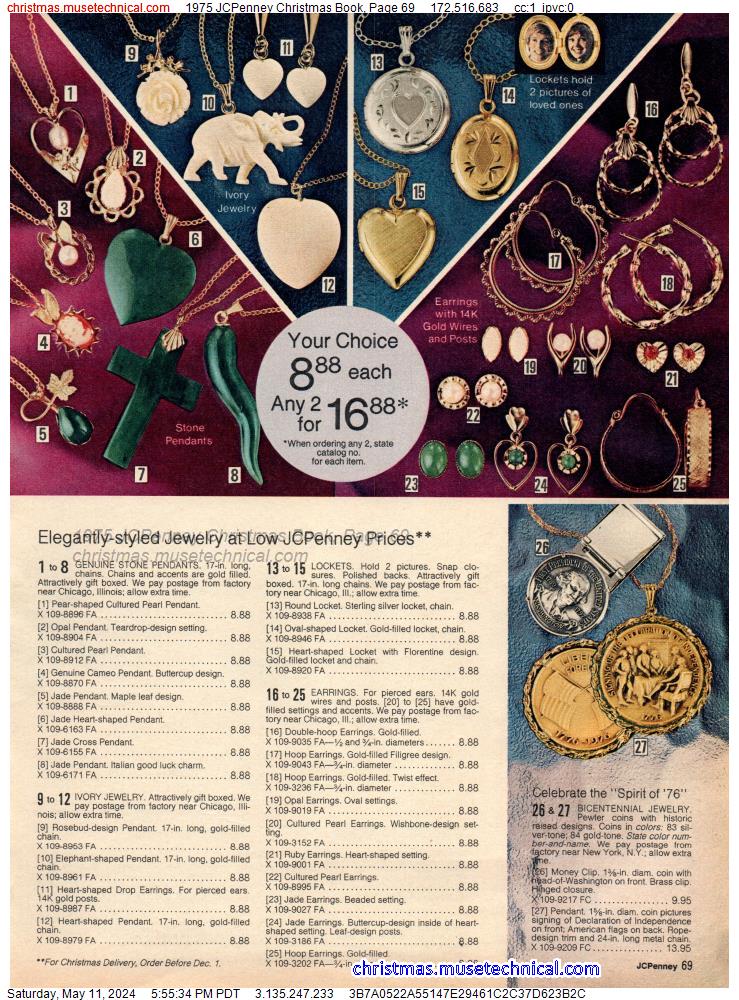 1975 JCPenney Christmas Book, Page 69