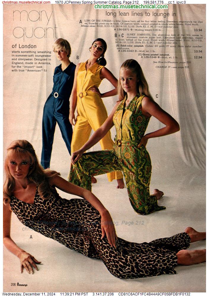 1970 JCPenney Spring Summer Catalog, Page 212