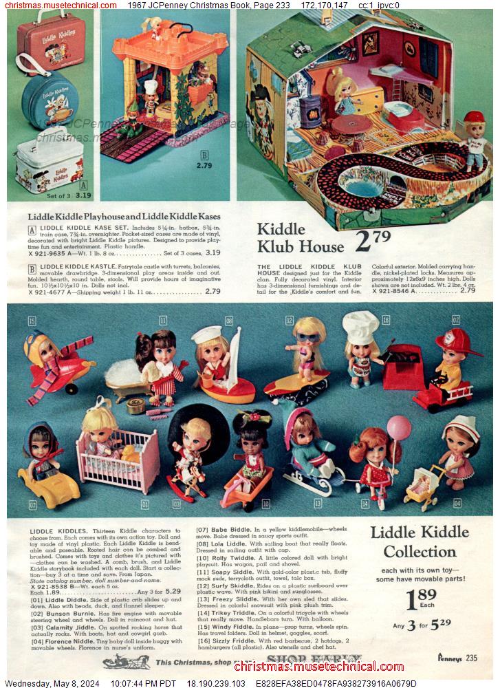 1967 JCPenney Christmas Book, Page 233