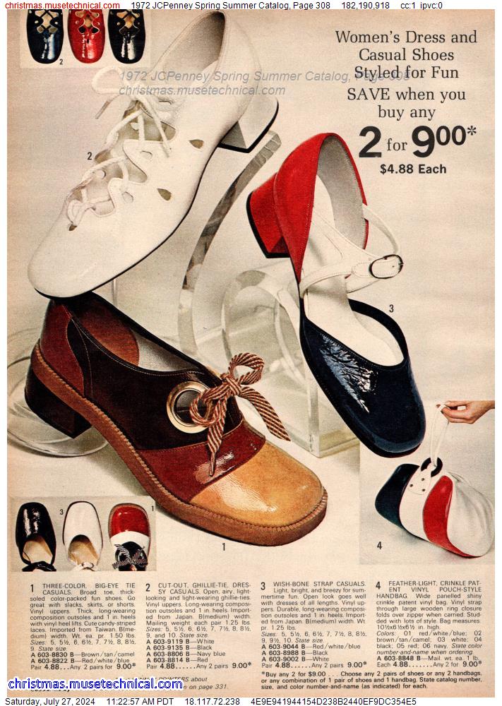 1972 JCPenney Spring Summer Catalog, Page 308