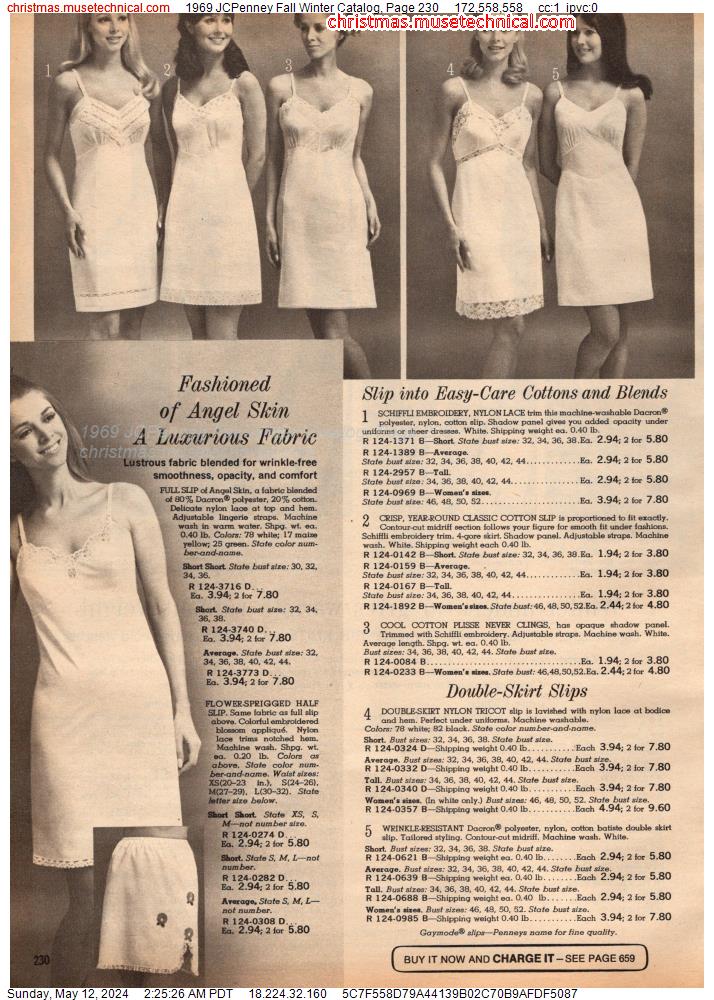 1969 JCPenney Fall Winter Catalog, Page 230