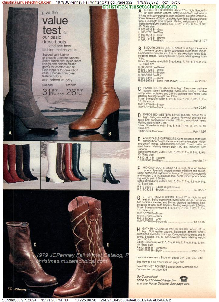 1979 JCPenney Fall Winter Catalog, Page 332
