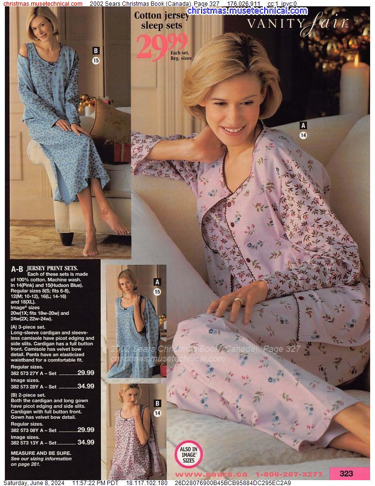 2002 Sears Christmas Book (Canada), Page 327
