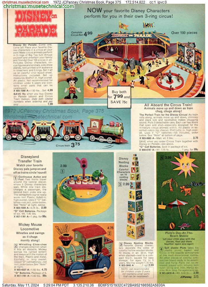 1972 JCPenney Christmas Book, Page 375