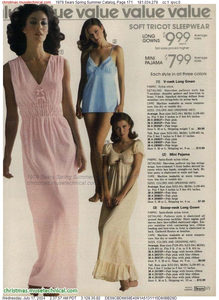 1979 Sears Spring Summer Catalog, Page 171