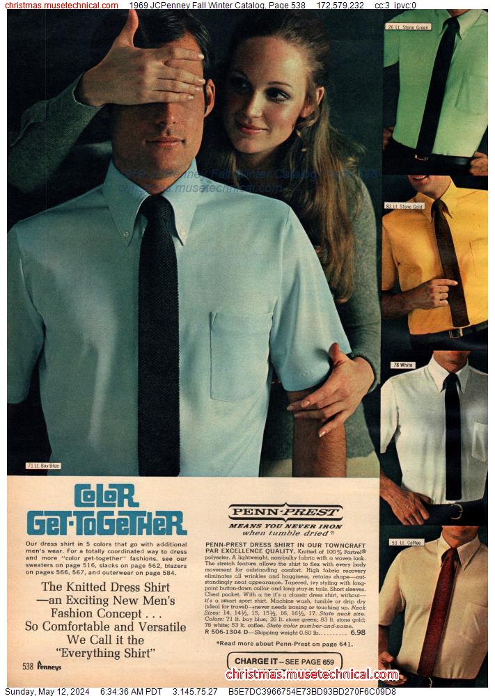 1969 JCPenney Fall Winter Catalog, Page 538