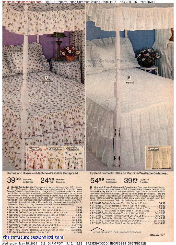 1982 JCPenney Spring Summer Catalog, Page 1137