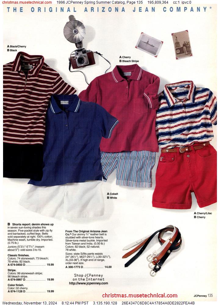 1996 JCPenney Spring Summer Catalog, Page 135