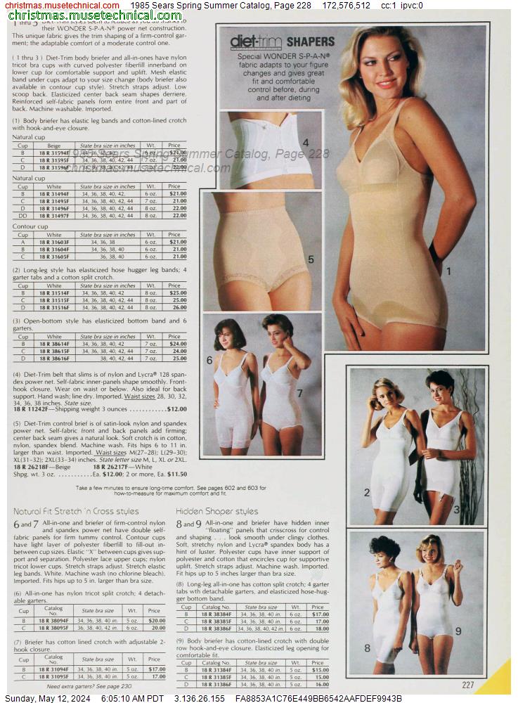 1985 Sears Spring Summer Catalog, Page 228