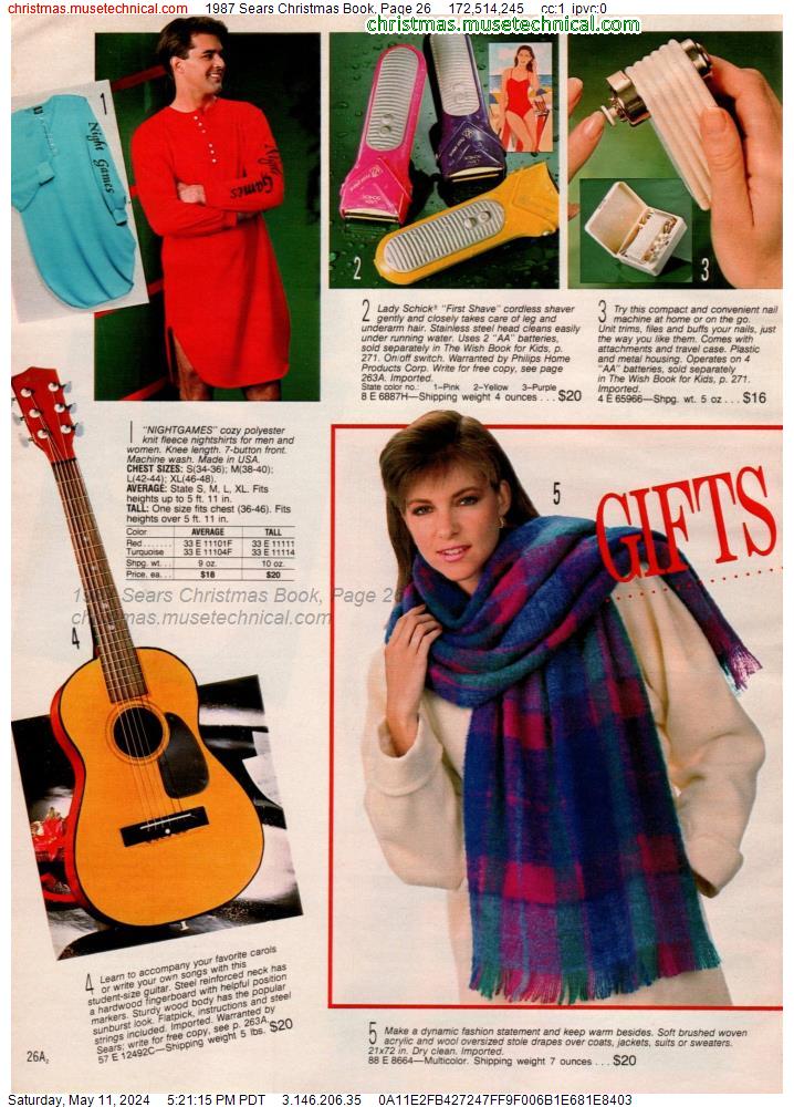 1987 Sears Christmas Book, Page 26