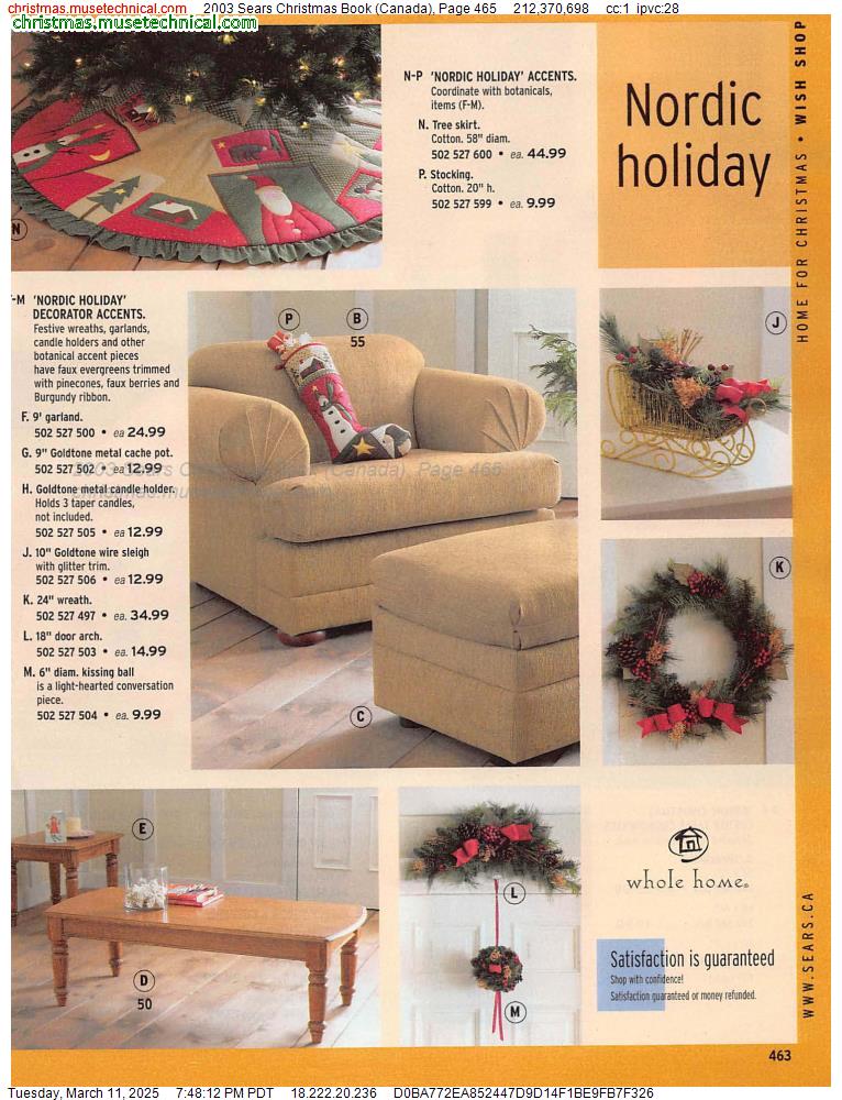 2003 Sears Christmas Book (Canada), Page 465