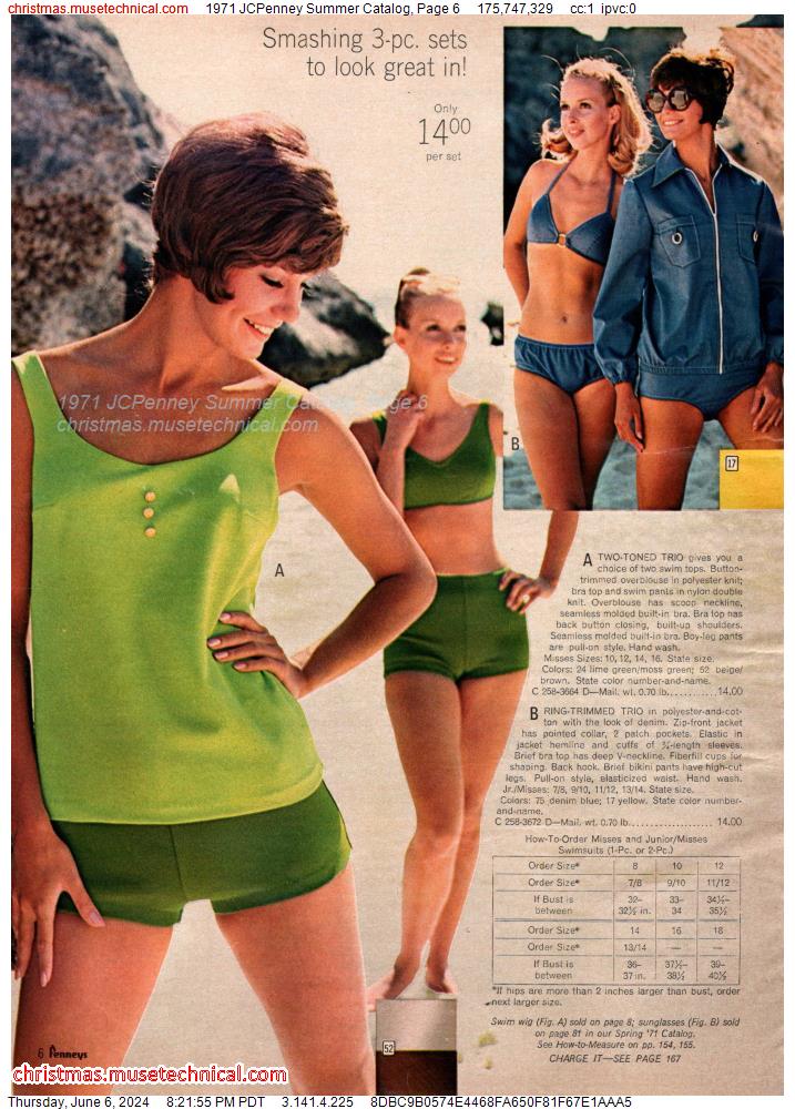 1971 JCPenney Summer Catalog, Page 6