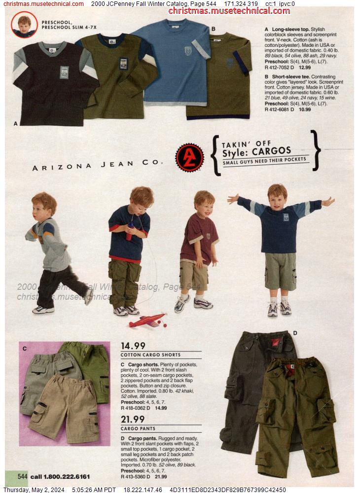 2000 JCPenney Fall Winter Catalog, Page 544