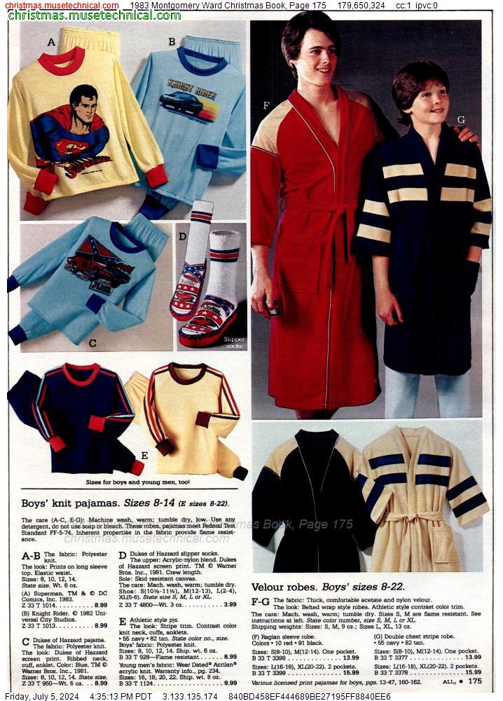 1983 Montgomery Ward Christmas Book, Page 175