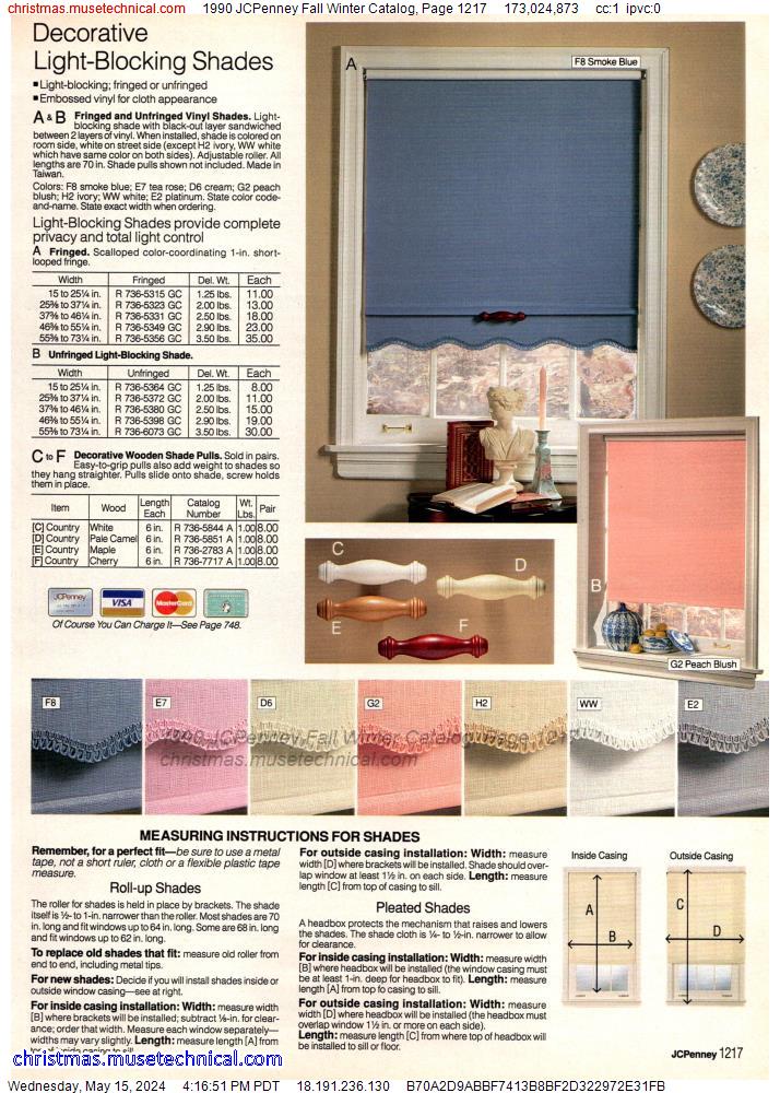 1990 JCPenney Fall Winter Catalog, Page 1217