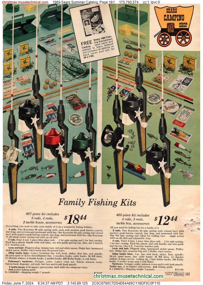 1969 Sears Summer Catalog, Page 161
