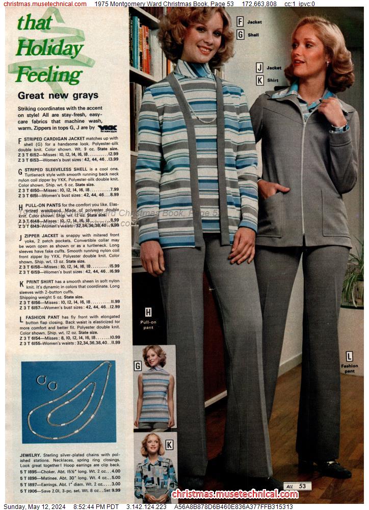 1975 Montgomery Ward Christmas Book, Page 53