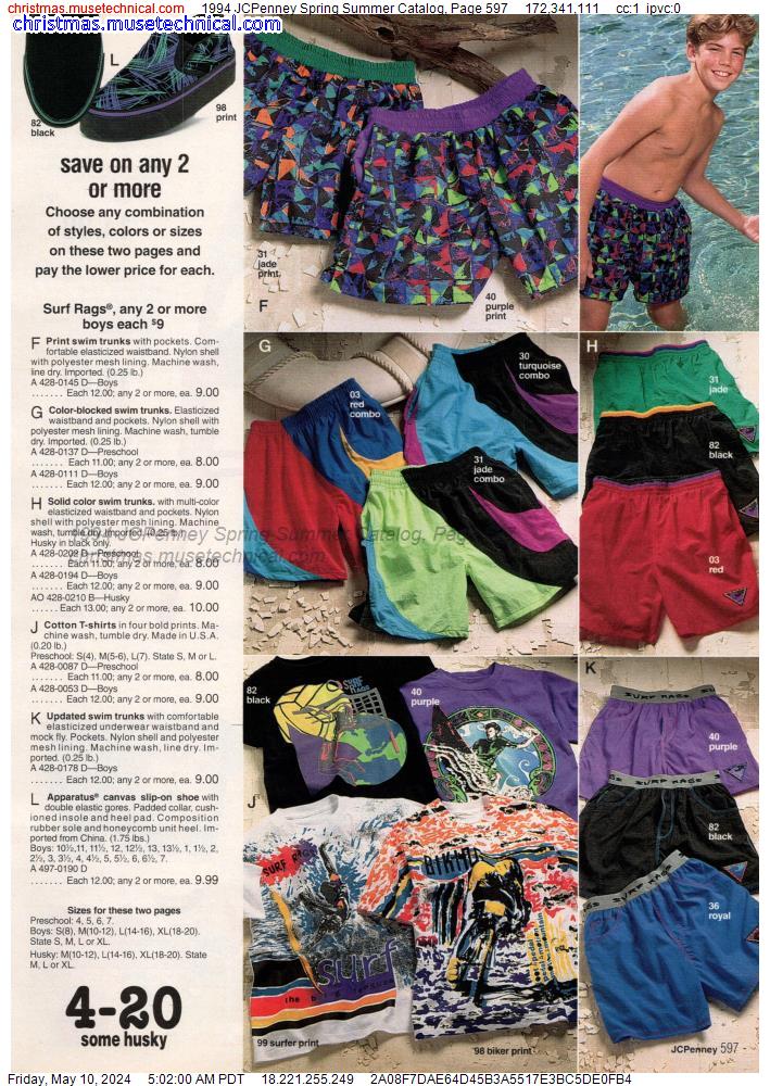 1994 JCPenney Spring Summer Catalog, Page 597