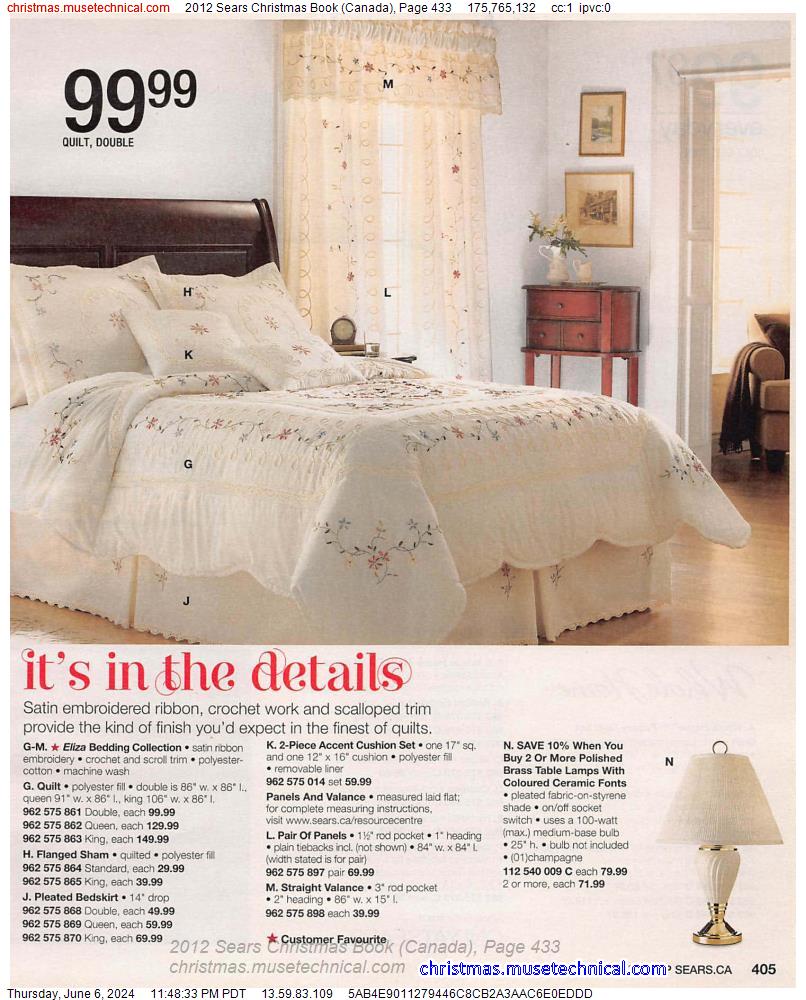 2012 Sears Christmas Book (Canada), Page 433