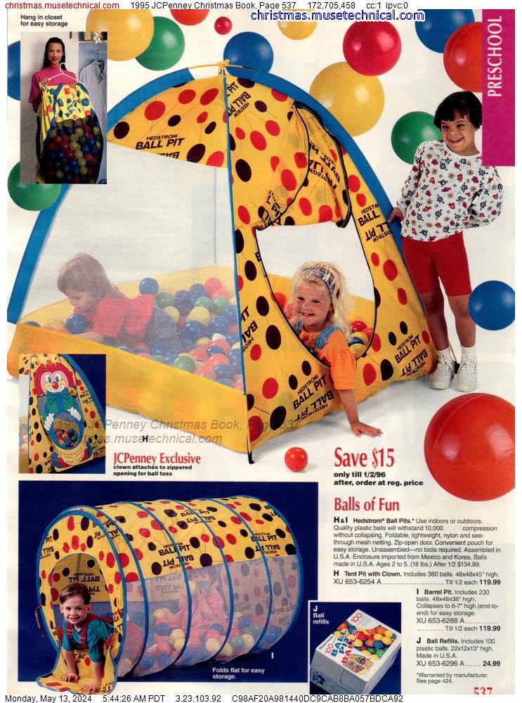 1995 JCPenney Christmas Book, Page 537