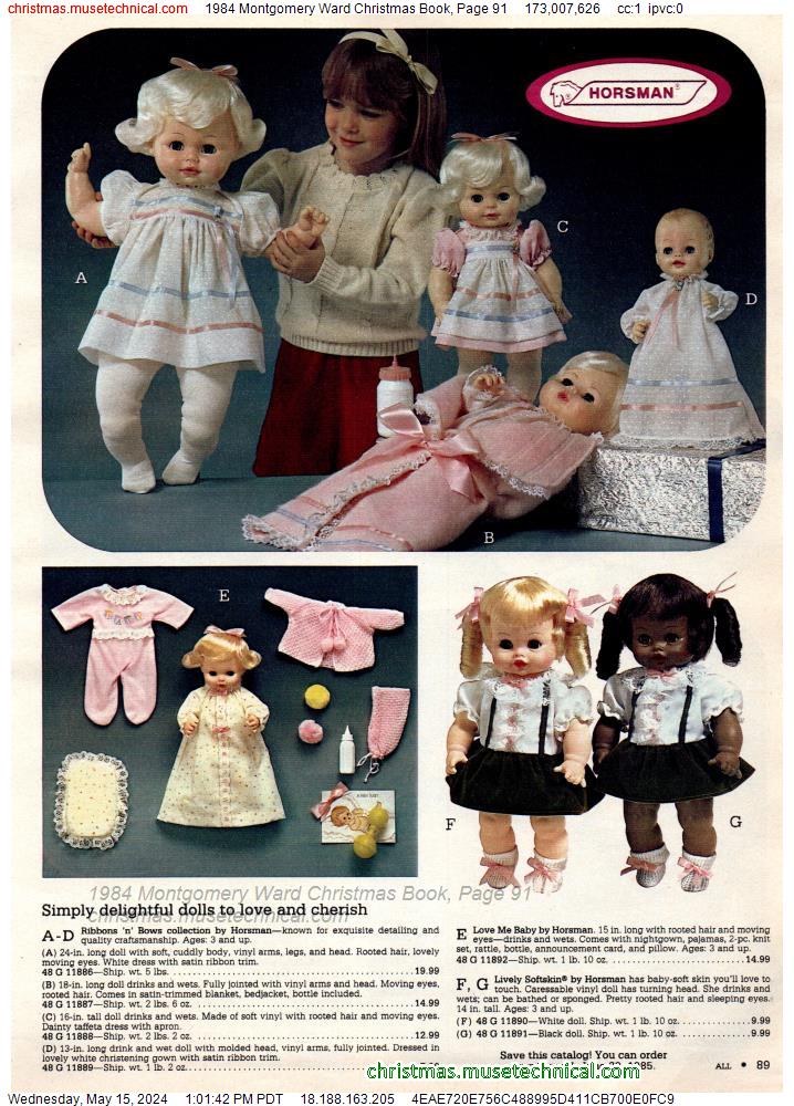 1984 Montgomery Ward Christmas Book, Page 91