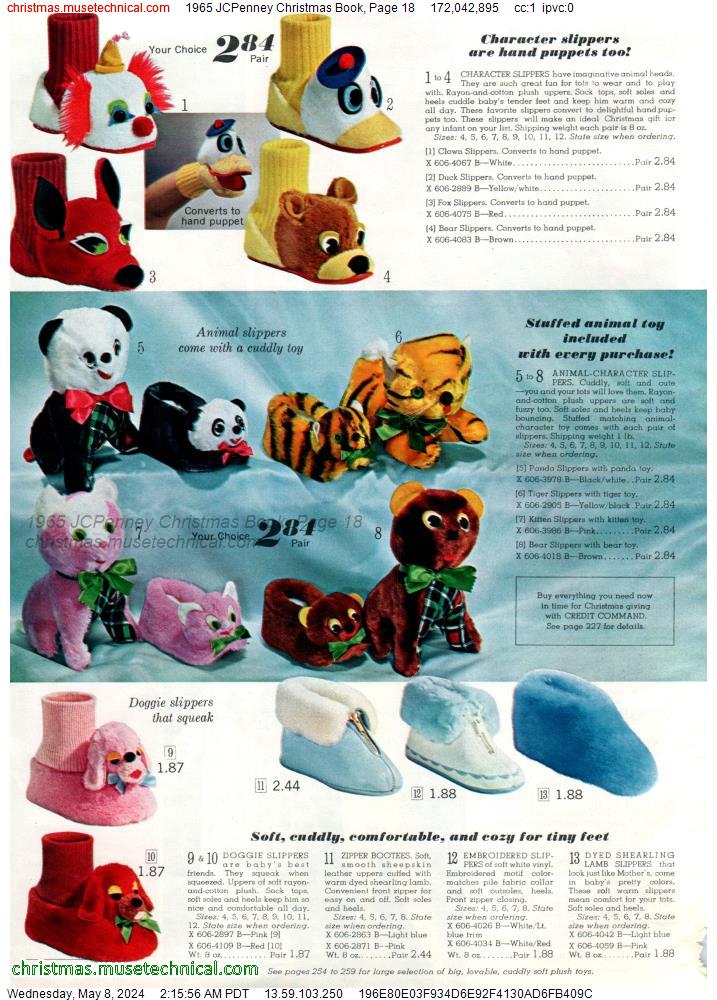 1965 JCPenney Christmas Book, Page 18
